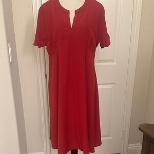 NWT Banana Republic Terracotta Red Dress - 12
